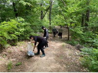 김해시도시개발공사 해동이스포츠센터, 분성산 생태숲 방역 및 환경정화 활동 전개