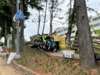 덕천1동 덕내골 그린봉사대, 초화식재