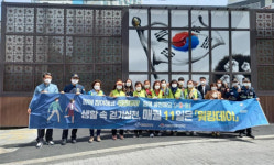 구포1동, 생활 속 걷기실천 ‘워킹데이’ 홍보 캠페인 실시