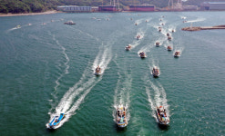 [포토뉴스] 원전 오염수 해양 방출 철회하라~~