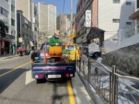 새마을지도자전포1동협의회, 코로나19 예방 방역소독 실시
