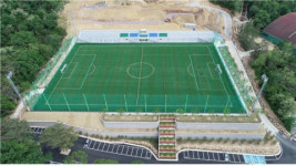 김해시도시개발공사, 삼계 시민체육공원 인조잔디 축구장, X게임장 새단장