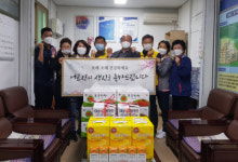 용호2동 ‘오륙도 56℃ 사랑 찾아가는 생신상’ 비대면 추진
