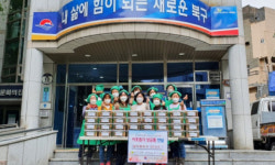 북구 만덕2동 새마을부녀회, 취약계층에 열무물김치 전달