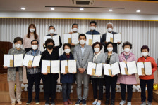 [포토뉴스] 다사랑복합문화예술회관, 작품공모전 시상식 개최