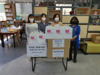 부곡4동 자원봉사캠프, 어르신 안부키트 후원