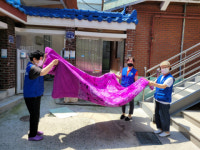 사상구 삼락동바르게살기위원회, 취약계층 ‘뽀송뽀송 이불 세탁 봉사활동’ 펼쳐