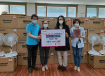 구서2동 한나간호학원 복지후원회 ‘선풍기 100대’ 기탁