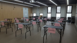 부산경상대학교 반려동물보건과 반려견미용사 자격시험 진행