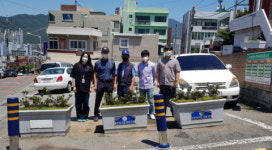 개금1동 바르게살기운동 위원회, 마을 환경정비 및 철쭉 식재