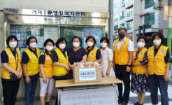 거제1동 적십자봉사회, 사랑의 빵 나눔