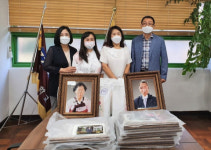 구남중학교, 구포3동에 어르신 장수사진 및 후원물품 전달