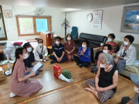 연산3동, 대서 맞아 경로당 수박과 식혜 전달