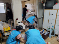 남천1동 취약계층 집정리사업, 내집은 깨끗하당(堂) 실시