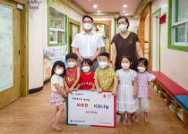 금곡동 창의글로벌어린이집, 아이들의 따뜻한 마음 전달
