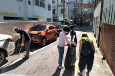 전포1동, 우수기 및 휴가철 대비 도시환경정비 실시