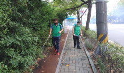 화명1동 새마을지도자협의회, 관내 취약지 방역 실시