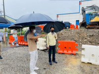 창원시 상수도사업소, 태풍 북상에 따른 현장점검 실시