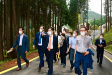 사천 케이블카 자연휴양림  지난 27일 개장