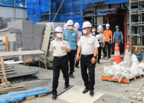 이흥교 부산소방재난본부장, 부산소방 최초 기장소방서 공동직장어린이집 공사현장 격려 방문
