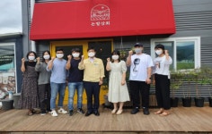 변광용 거제시장, 청년농업인 영농현장 방문