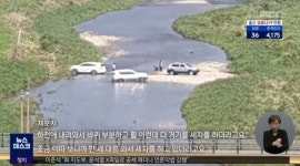 [SNS:판] 수달·황어 사는 생태하천서 몰래 세차한 그들