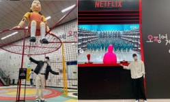 오징어게임 인기몰이 중인데 체험 세트장은 조기 철수…왜?