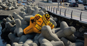 [단독] 테트라포드의 변신… 영화 이미지로 덮는다