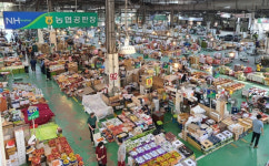 농협 부산 반여공판장, 농산물 도매시장 평가서 1위