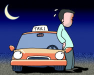 [사랑의 징검다리] 택시 안에서 잠 청하는 창현 씨