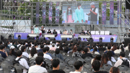 3년 만에 다시 ‘대학 축제’… 주점 없앤 자리 푸드트럭 들어섰다