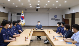 [포토뉴스] 부산지방병무청장, 영도구종합사회복지관 방문