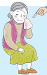 “노인 학대 신고전화 1577-1389 기억하세요”