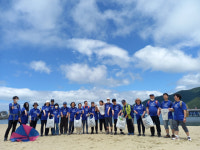 [포토뉴스] 송국클럽하우스, 명사해수욕장 환경정화 활동