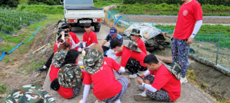 거창군, 대학생 농촌 봉사활동으로 일손 부족 숨통 트여