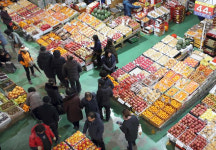 부산 도매시장 유통 농산물 3.5% 잔류농약 검출