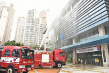 부산 남구, 2022을지연습 일환…구청사 테러대응 방호 및 소방훈련 실시