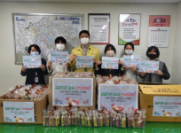 부산 세정고, 연제구보건소에 감사 수제쿠키 전달