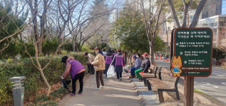 북구 만덕1동 통장연합회, 명절 맞이 도시환경정비 실시
