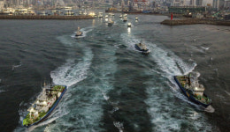 [포토뉴스] 어둠 뚫고 만선을 기원하며