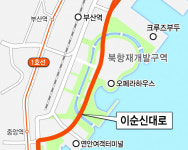 북항 새 도로명 ‘이순신대로’로