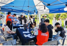 건협 부산동부검진센터(동래), 부경대 건강캠페인 실시