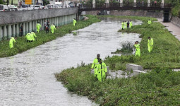 학장천 수색 17일째… 실종자 어디에