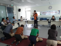 연제구,‘거제건강생활지원센터 응급처치 교육’ 실시