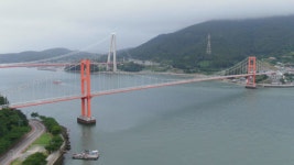 경남 남해대교 교통통제, 10월로 연기