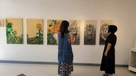 [포토뉴스] 김복일 작가 호랑이 전시회