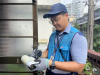 “동래우체국 집배원이 건설근로자 퇴직공제금 찾아드려요”