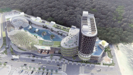 오시리아관광단지 아쿠아월드, 터만 파고 멈췄다