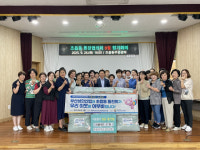 [포토뉴스]부산성의신협, 취약계층에 이불 전달
