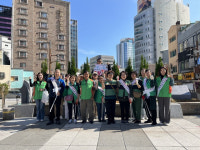 동구 초량3동, 클린! 쓰담 동구 및 2030부산세계박람회 유치 기원 캠페인 실시